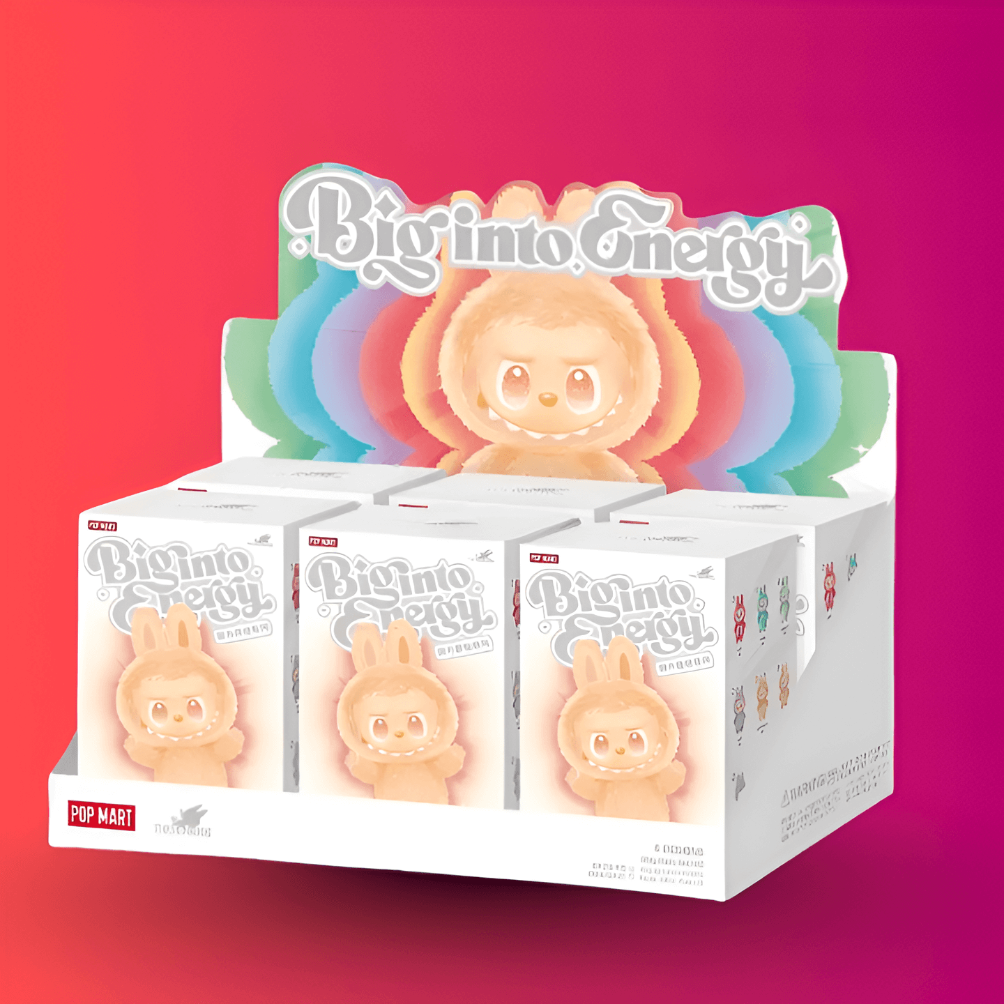 Labubu Big into Energy Series - Pack of 6