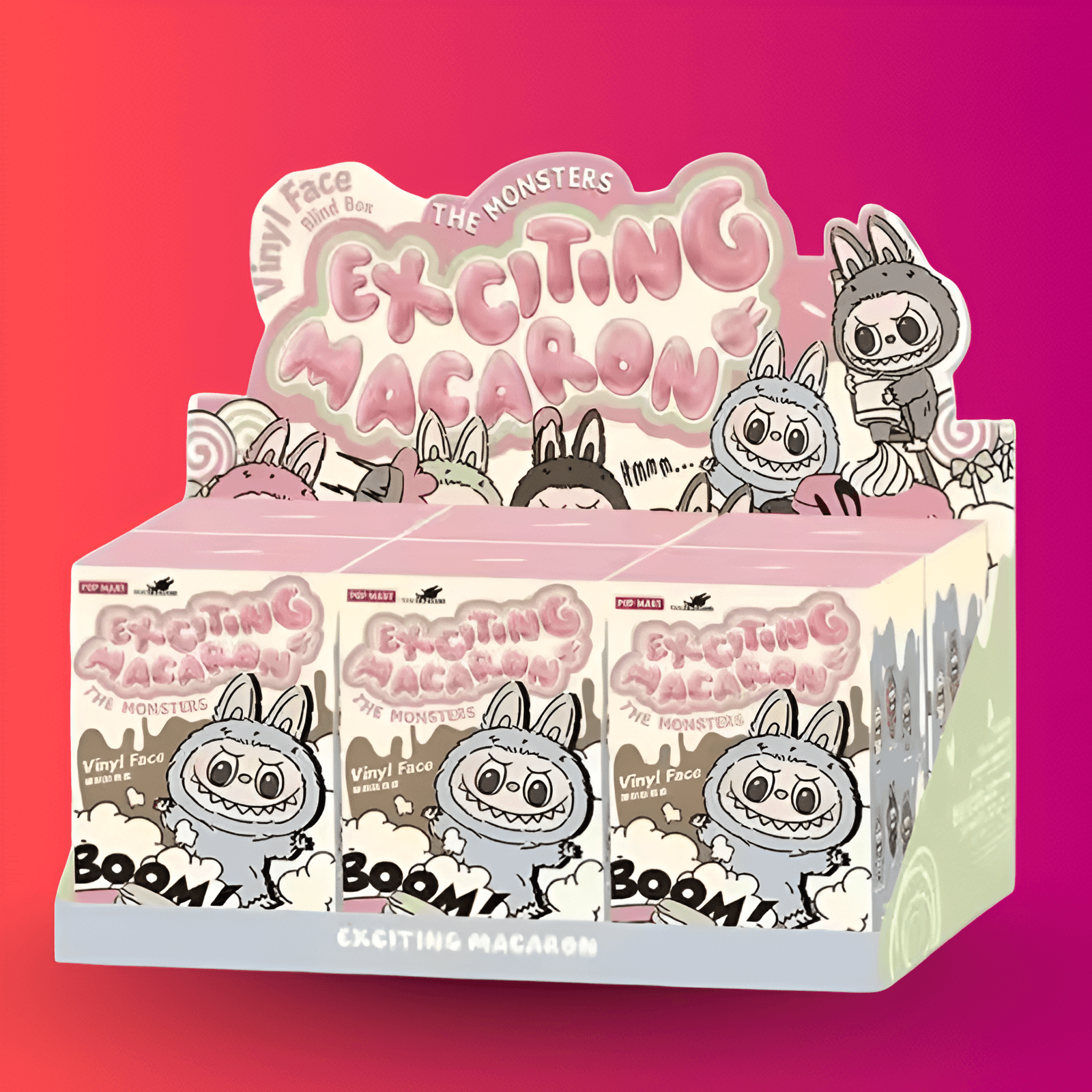 Labubu Exciting Macaron - Pack of 6